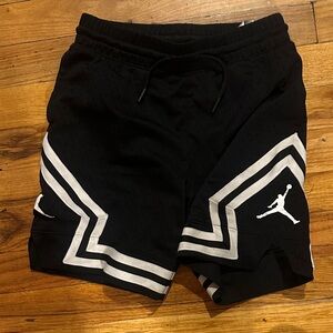 Nike Kids Black and White Shorts